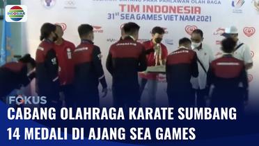 Timnas Karate Indonesia Berhasil Bawa Pulang 14 Medali di SEA Games 2021 | Fokus