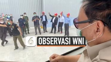 Didampingi Menkes Terawan, Prabowo Cek Lokasi Observasi WNI di Natuna