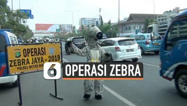 Operasi Zebra 2019, Polisi Gunakan Pakaian Zebra 