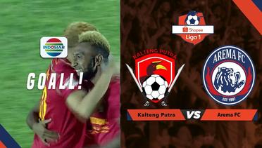 GOOOLLLL!!! Bagai Ular! Patrich Wanggai Meliak Liuk dan Membobol Gawang Arema FC | Shopee Liga 1