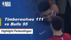 NBA I Cuplikan Pertandingan : Timberwolves 111 vs Bulls 96