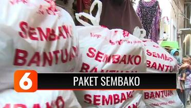 YPP SCTV-Indosiar Bagikan Paket Sembako untuk Warga di Jakarta