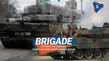 Tank Leopard 2 dan Tank Abrams Siap Kirim ke Ukraina