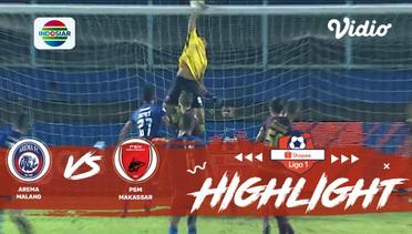 Half-Time Highlights: Arema Malang vs PSM Makassar | Shopee Liga 1