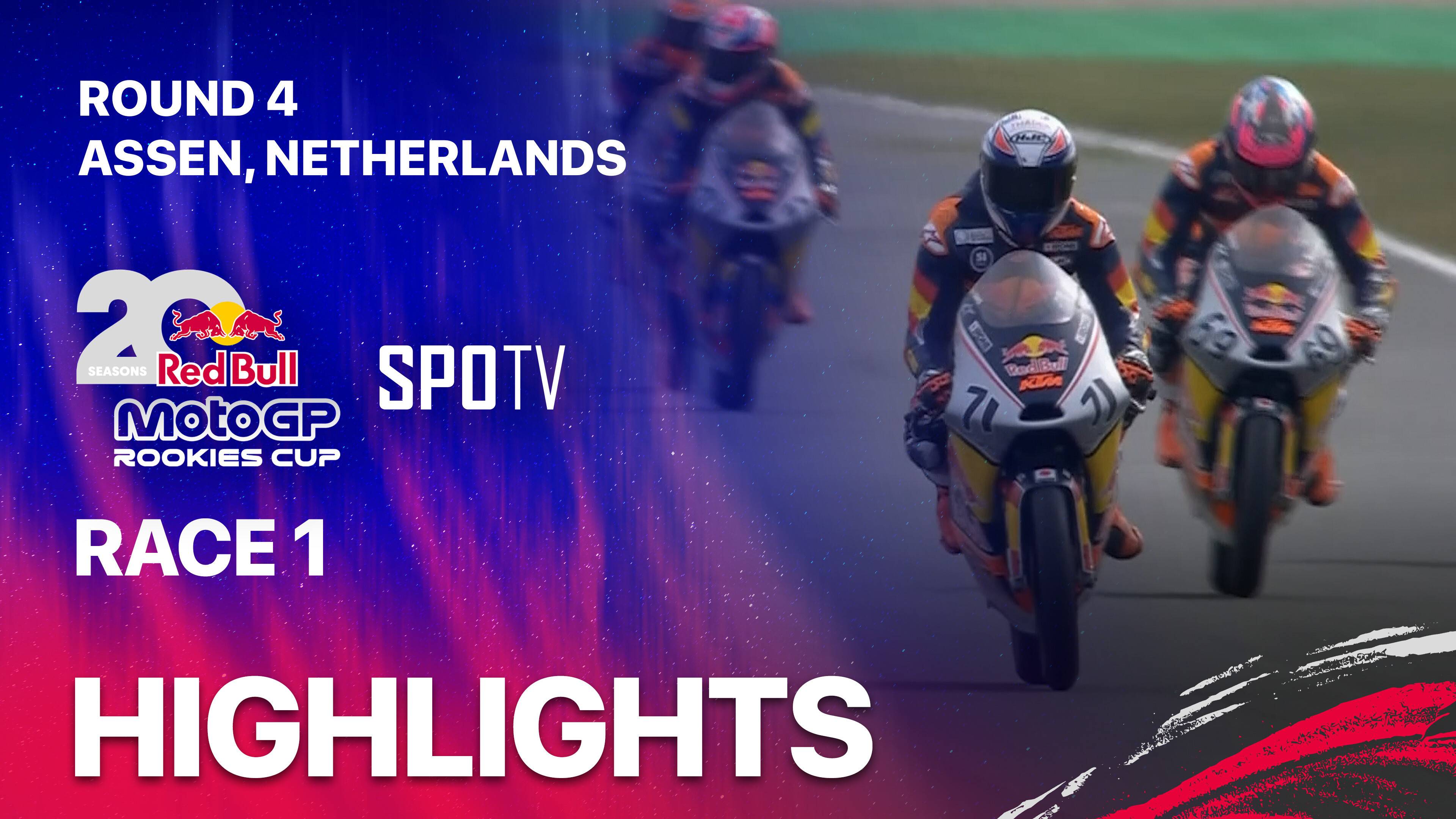 Race 1 - Red Bull MotoGP Rookies Cup 2026 Round 4: Assen