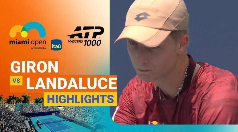 Marcos Giron vs Martin Landaluce - Round 1 (Court 1) | ATP 1000: Miami Open Presented by Itau 2026
