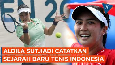 Sejarah Baru! Petenis Indonesia Aldila Sutjiadi Tembus Semifinal Wimbledon