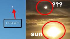 fenomena ada 2 matahari di Langit pagi