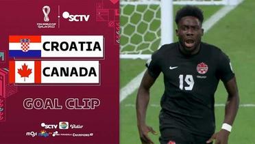 GOL!!! Alphonso Davies (Canada) Membuka Keunggulan Menjadi 0-1 | FIFA World Cup Qatar 2022