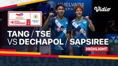 Highlights | Tang Chun Man/Tse Ying Suet (HKG) vs Dechapol Puavaranukroh/Sapsiree Taerattanachai (THA) | TotalEnergies BWF World Championships 2021