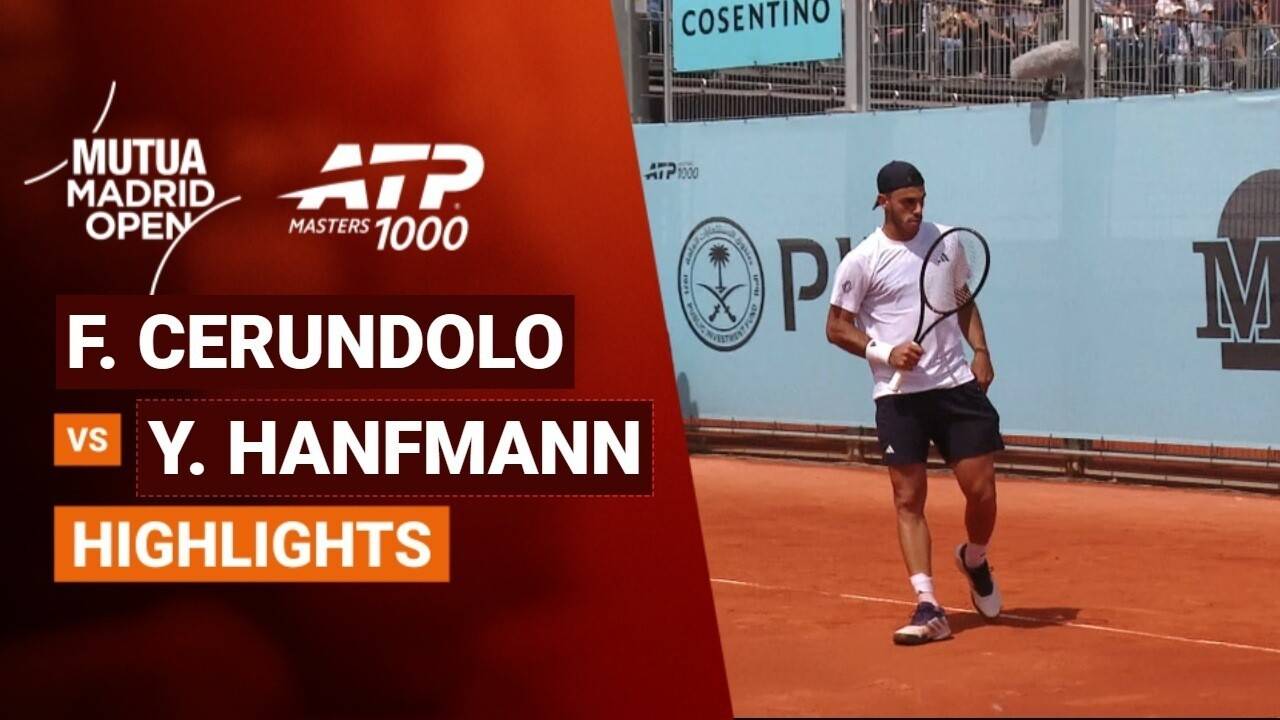 Francisco Cerundolo vs Yannick Hanfmann - Round 2 (Court 5) | ATP 1000: Mutua Madrid Open 2026