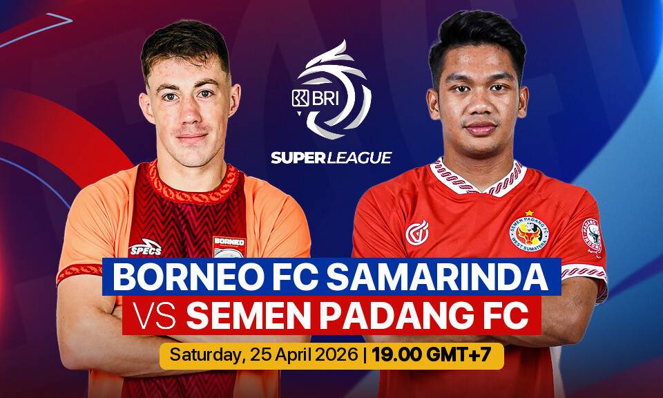 Borneo FC Samarinda vs Semen Padang FC