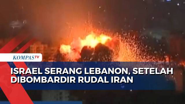 Israel Serang Lebanon, Setelah Dibombardir Rudal Iran