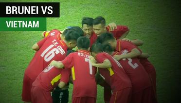 Highlights Piala AFF U-18, Brunei Vs Vietnam 1-8