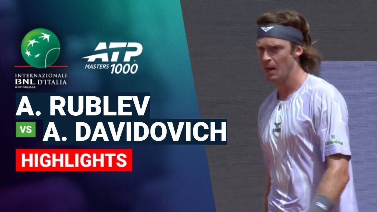 Andrey Rublev vs Alejandro Davidovich Fokina - Round 3 (Supertennis Arena) | ATP 1000: Internazionali BNL d'Italia 2026
