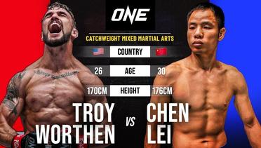 Troy Worthen vs. Chen Lei | Full Fight Replay
