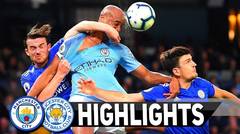 Seru Manchester City 1-0 Leicester Match Highlights