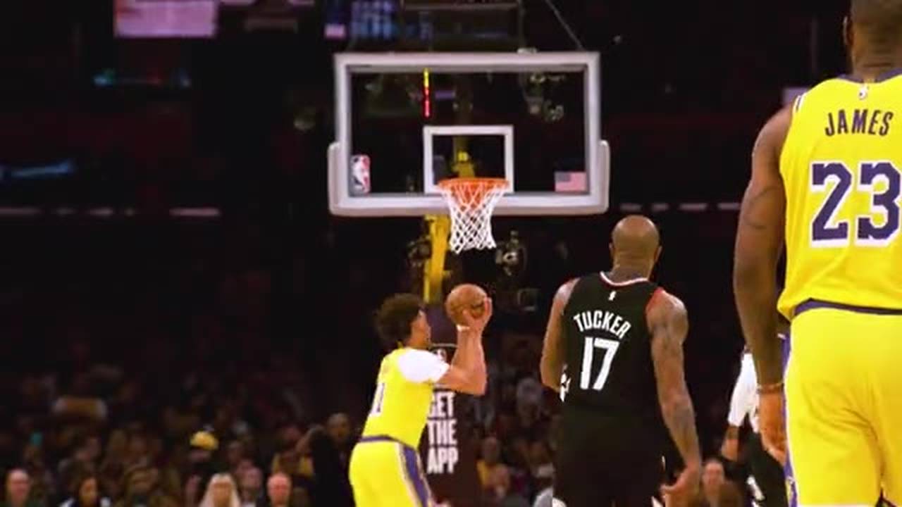 LE SSERAFIM x NBA - LA Clippers vs LA Lakers | Vidio