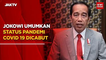 Jokowi Umumkan Status Pandemi COVID-19 Dicabut