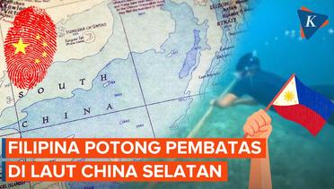Momen Filipina Singkirkan Penghalang Buatan yang Dipasang China di Laut China Selatan