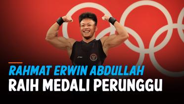 Rahmat Erwin Abdullah Raih Medali Perunggu Angkat Besi