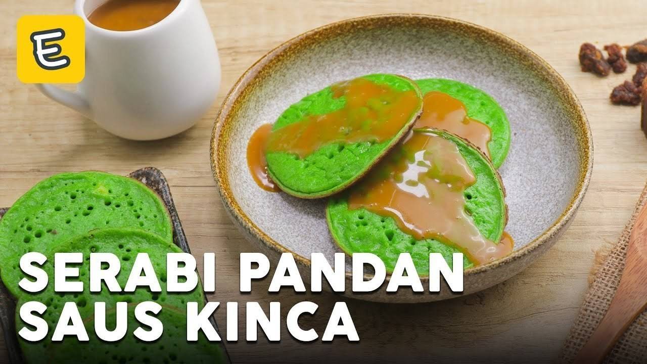 Resep Serabi Pandan Saus Kinca Vidio