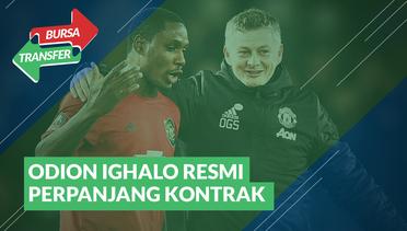 Bursa Transfer : Odion Ighalo Resmi Perpanjang Kontrak di Manchester United