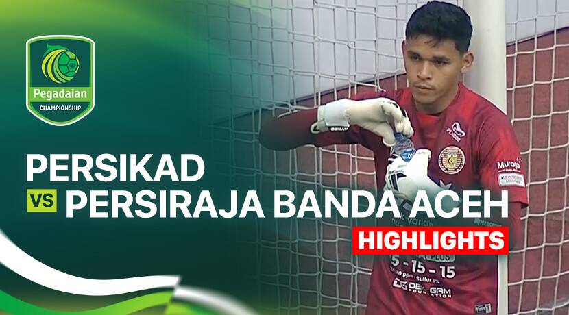 Persikad vs Persiraja Banda Aceh