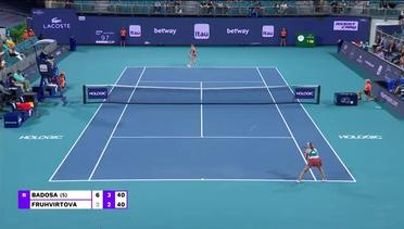 Match Highlights | Paula Badosa vs Linda Fruhvirtova | Miami Open 2022
