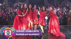 Girls In Red : Putri, Rara, Aulia, Rani, Eka dan Eva Dalam Biduan | Konser Kembalinya Pangeran Dangdut Ridho Rhoma & Sonet2 Band