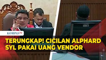 Terkuak! Saksi Sebut Cicilan Mobil Alphard Syahrul Yasin Limpo Pakai Uang Vendor