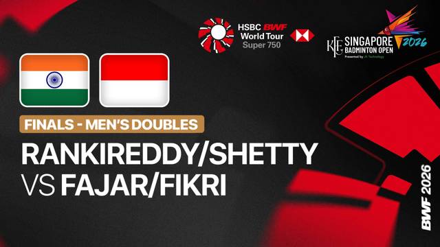 Satwiksairaj Rankireddy/Chirag Shetty (IND) vs Fajar Alfian/Muhammad Shohibul Fikri (INA) - Full Match | KFF Singapore Badminton Open 2026