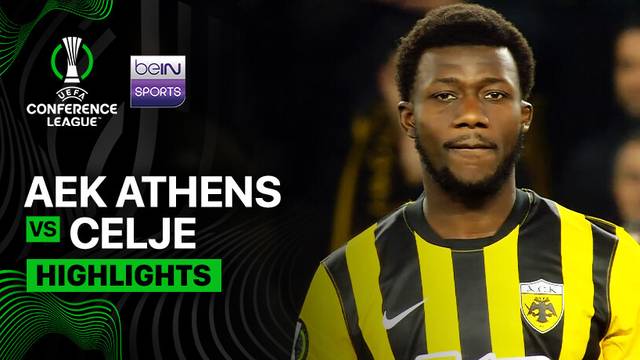 AEK Athens vs Celje - Highlight | UEFA Conference League 2025/26