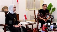 Presiden Jokowi Terima Putri Ariani, Istana Merdeka, 14 Juni 2023
