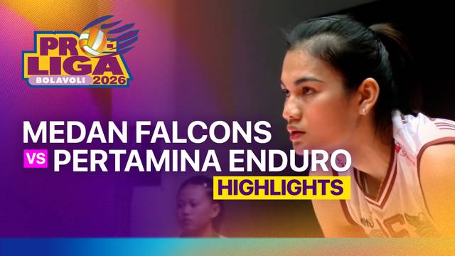 Putri: Medan Falcons vs Jakarta Pertamina Enduro - Highlight | Proliga 2026
