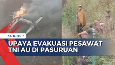 Pesawat TNI AU di Lerang Gunung Bromo, Begini Upaya Tim Evakuasi Menuju Lokasi