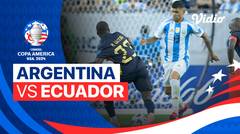 Argentina vs Ecuador - Mini Match | CONMEBOL Copa America USA 2024 - Quarter Final