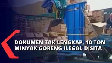 Diduga Ilegal dan Mencurigakan, 2 Truk Berisi 10 Ton Minyak Goreng Diamankan TNI AL di NTT