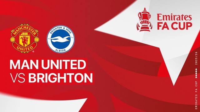 Man United vs Brighton - Full Match | FA Cup 2025/26