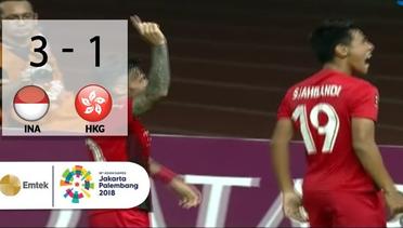 Goal Hanif Sjahbandi - Sepak Bola Putra Indonesia (3) vs (1) Hong Kong, China | Asian Games 2018