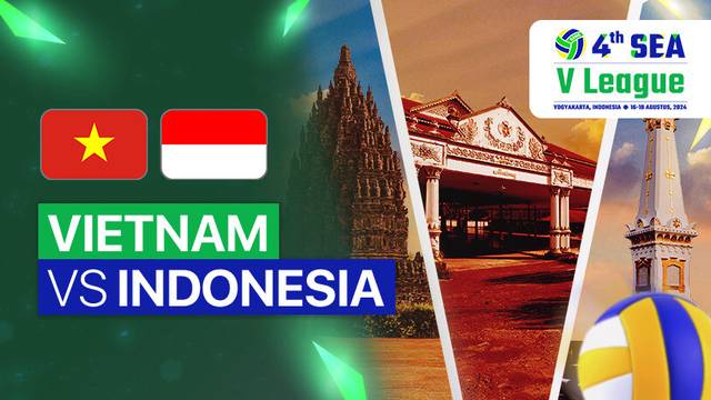 Putra: Vietnam vs Indonesia - Full Match | SEA V League 2024 - Indonesia