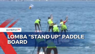 Kemeriahan Lomba Stand Up Paddle Board di Kota Manado