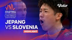 Match Highlights | Quarter Final: Jepang vs Slovenia | Men's Volleyball Nations League 2023