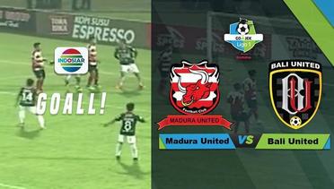Goal Stefano Lilipaly - Madura United (1) vs Bali United (2) | Go-Jek Liga 1