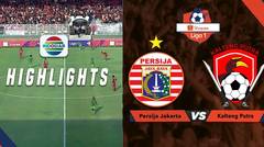 Half Time Highlights: Persija Jakarta  vs  Kalteng Putra | Shopee Liga 1