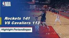 NBA | Cuplikan Hasil Pertandingan : Rockets 141 VS Cavaliers 113