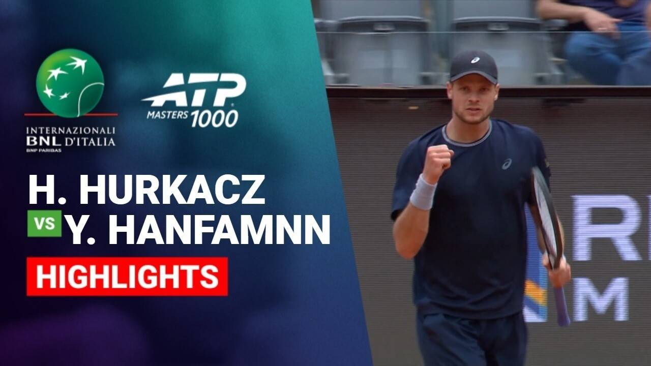 Hubert Hurkacz vs Yannick Hanfmann - Round 1 (Campo Centrale) | ATP 1000: Internazionali BNL d'Italia 2026