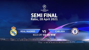 Real Madrid vs Chelsea Semi Final I UEFA Champions League 2020/21