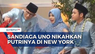 Momen Haru Sandiaga Uno Nikahkan Putri Pertamanya di New York