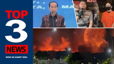 [TOP3NEWS] Jokowi soal PT Freeport, Ledakan Gudang Amunisi TNI, Babysitter Aniaya Anak Ditangkap